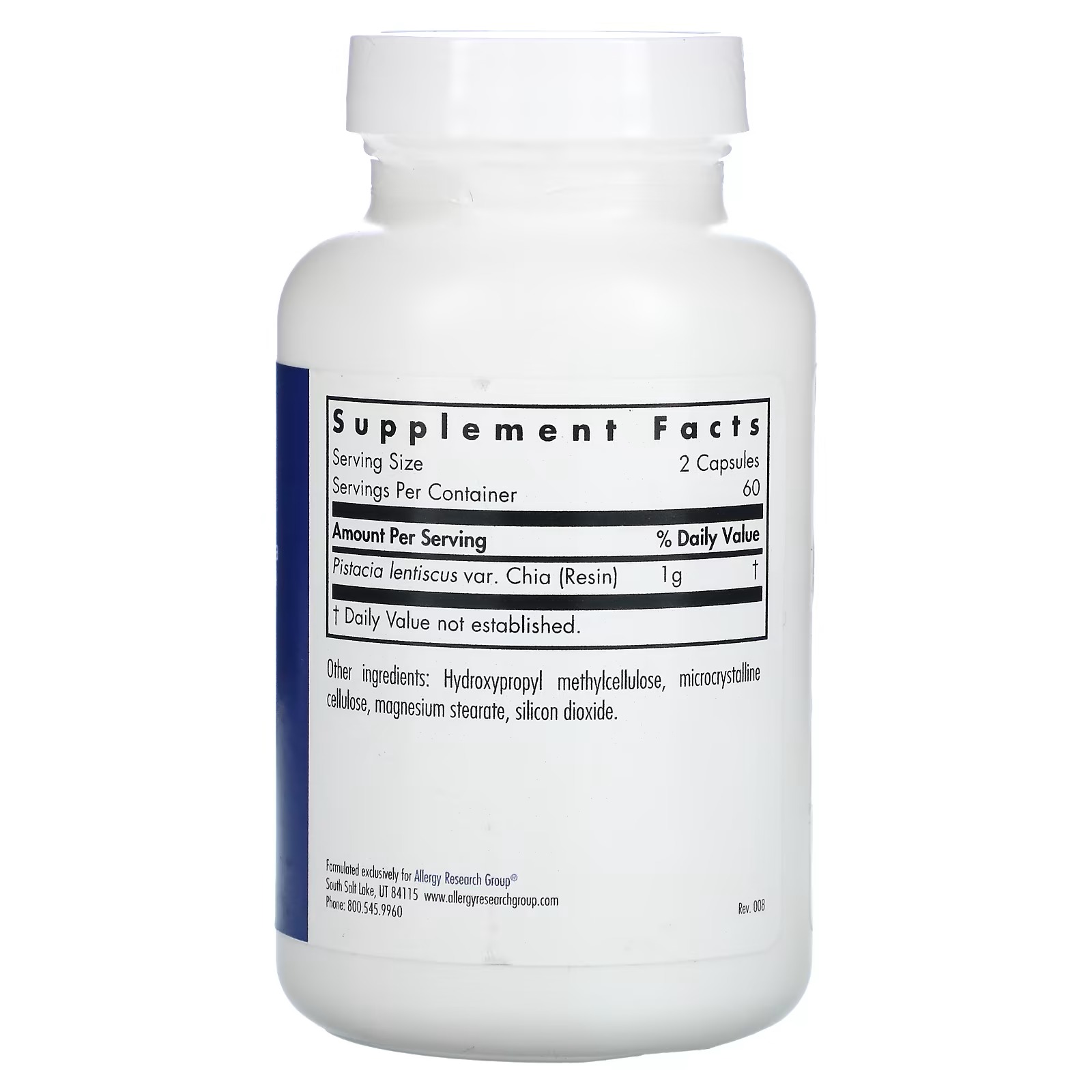 Allergy Research Group, Mastica, Authentic Chios Mastiha, 120 Vegetarian Capsules1