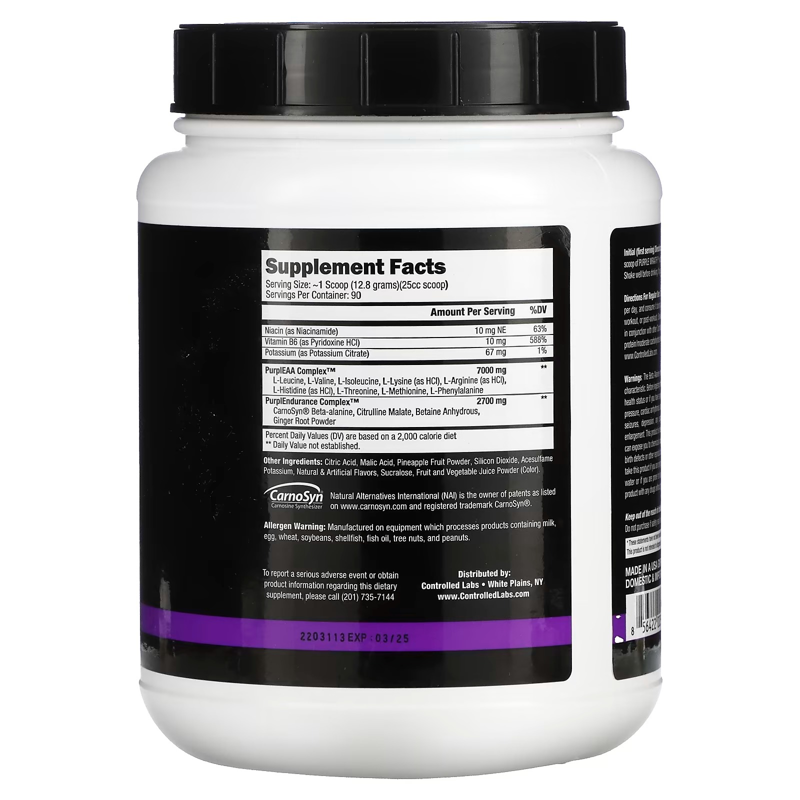 Controlled Labs, PURPLE WRAATH, American Ice, 2.54 lbs (1,152 g)_1