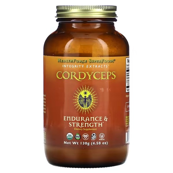 HealthForce Superfoods, Integrity Extracts, Cordyceps, 4.58 oz (130 g)