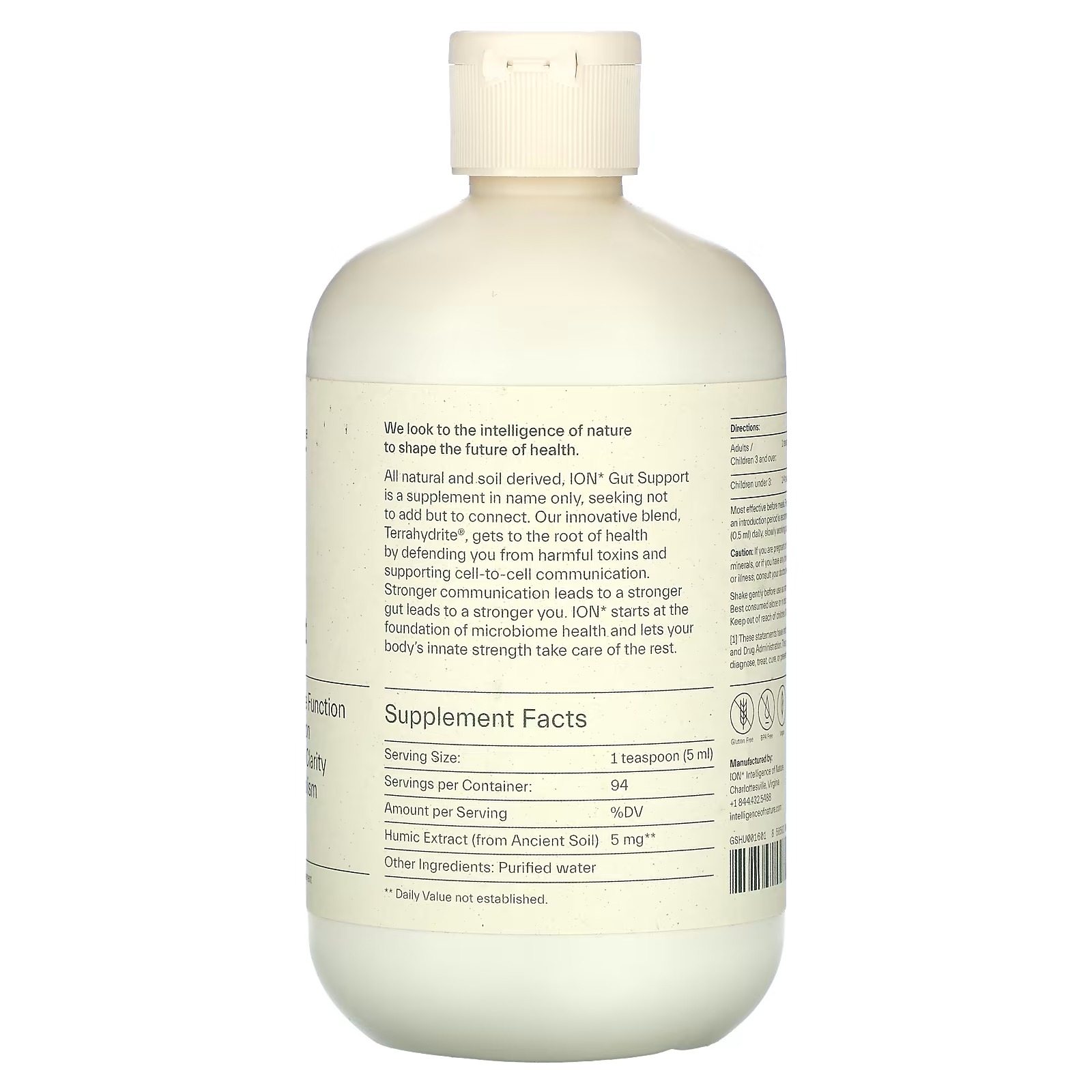 ION Intelligence of Nature, Gut Support, 16 fl oz (473 ml)_1