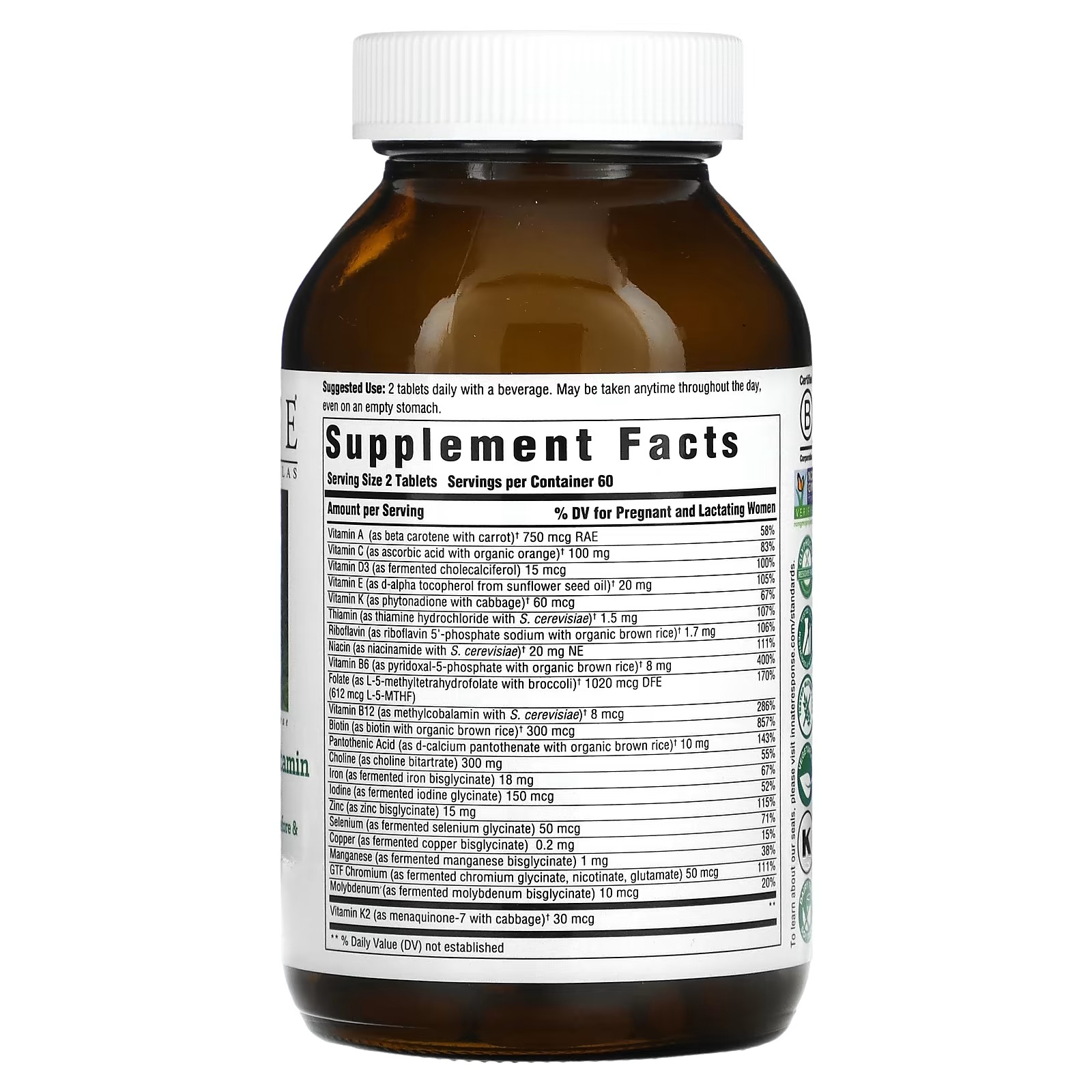 Innate Response Formulas, Baby & Me Multivitamin, 120 Tablets_1