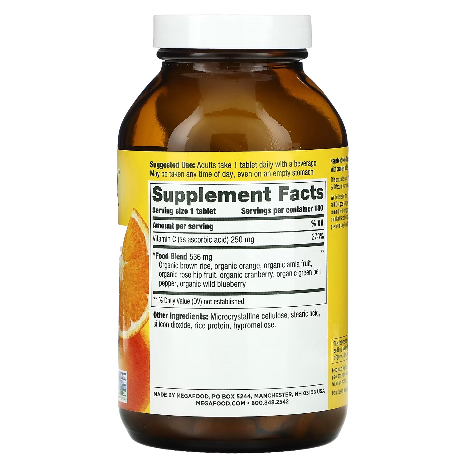 MegaFood, Complex C, 180 Tablets_1