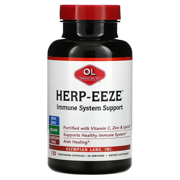 Olympian Labs, Herp-Eeze, 120 Vegetarian Capsules
