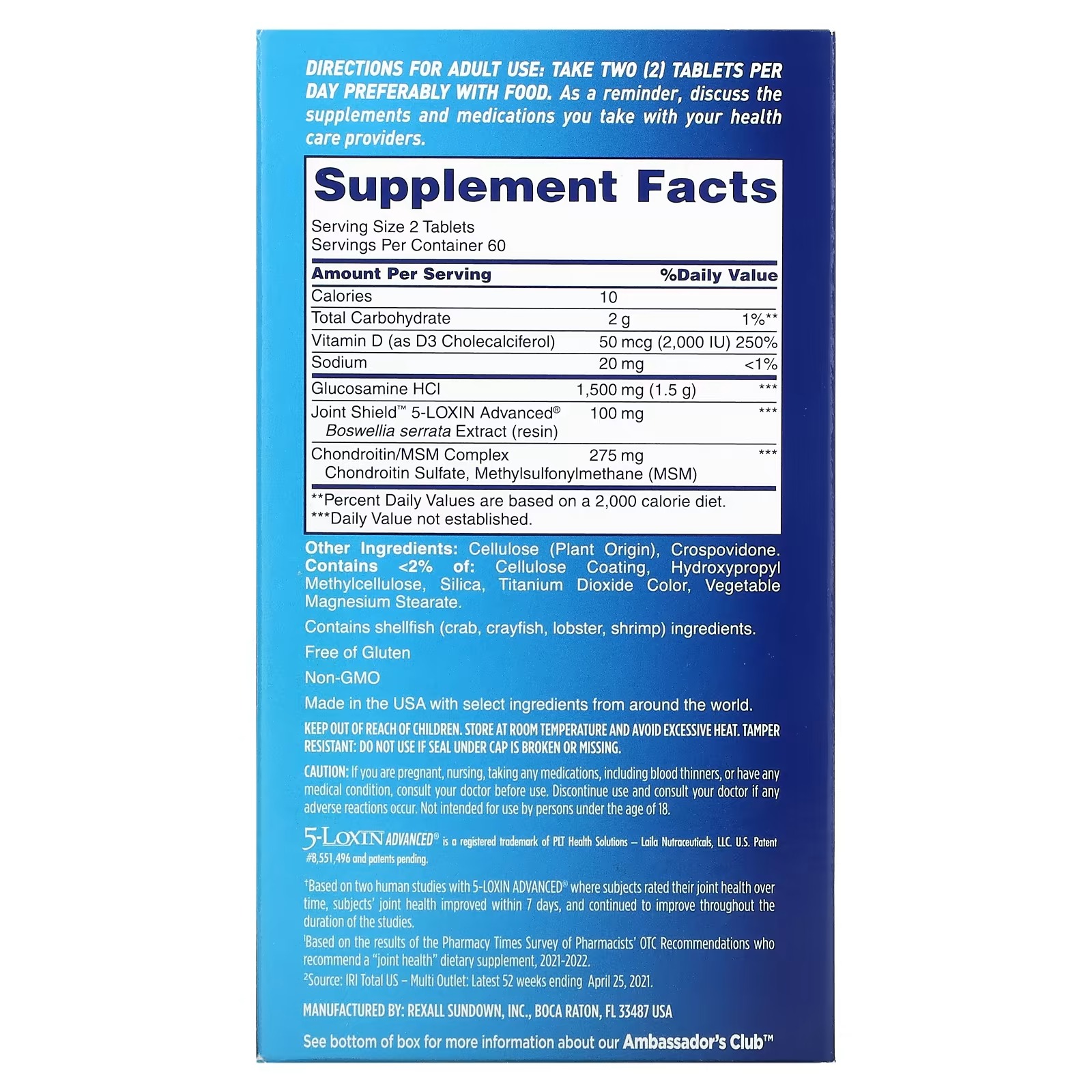 Osteo Bi-Flex, Joint Health, Triple Strength + Vitamin D, 120 Coated Tablets2