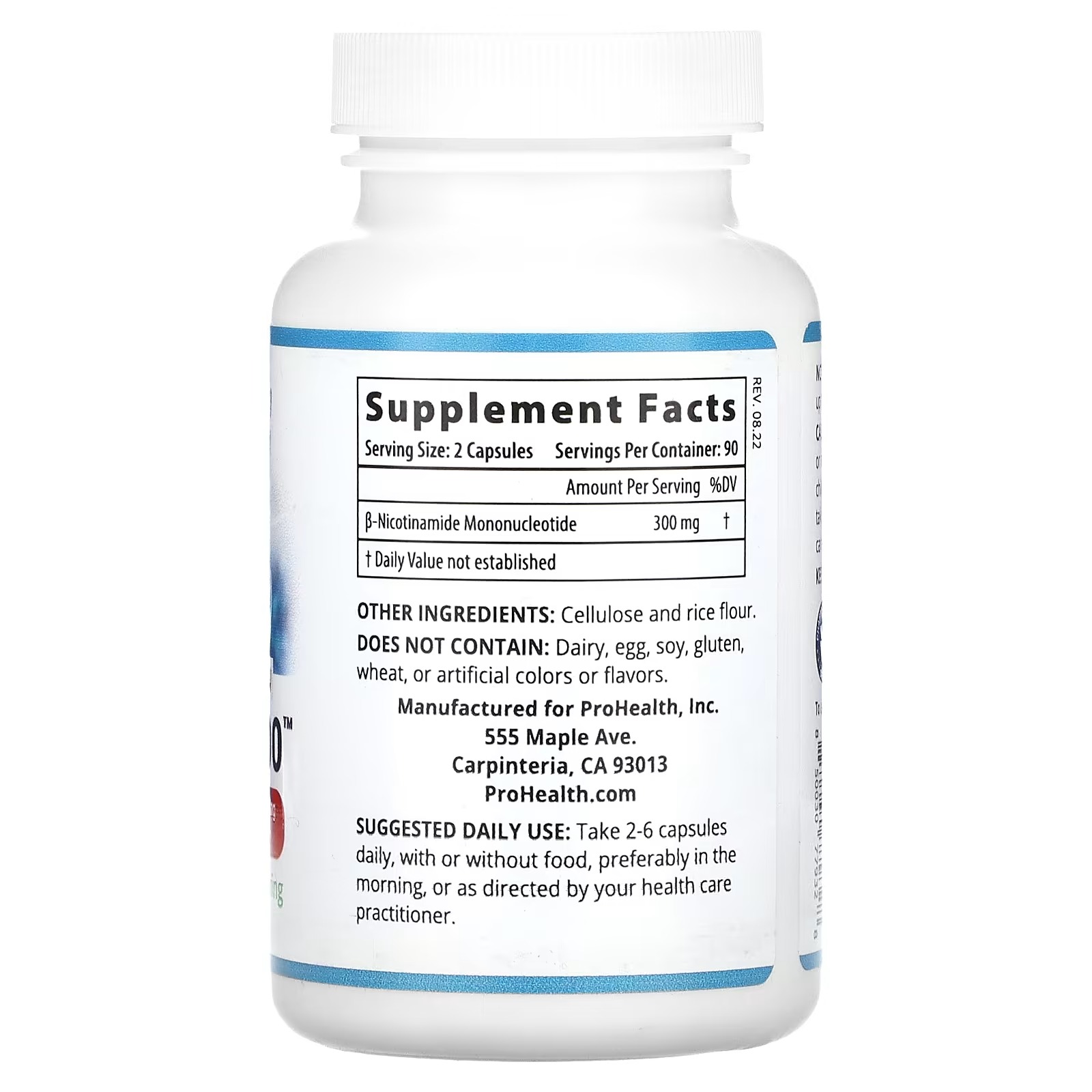 ProHealth Longevity, NMN Pro 300, 150 mg, 180 Capsules_1