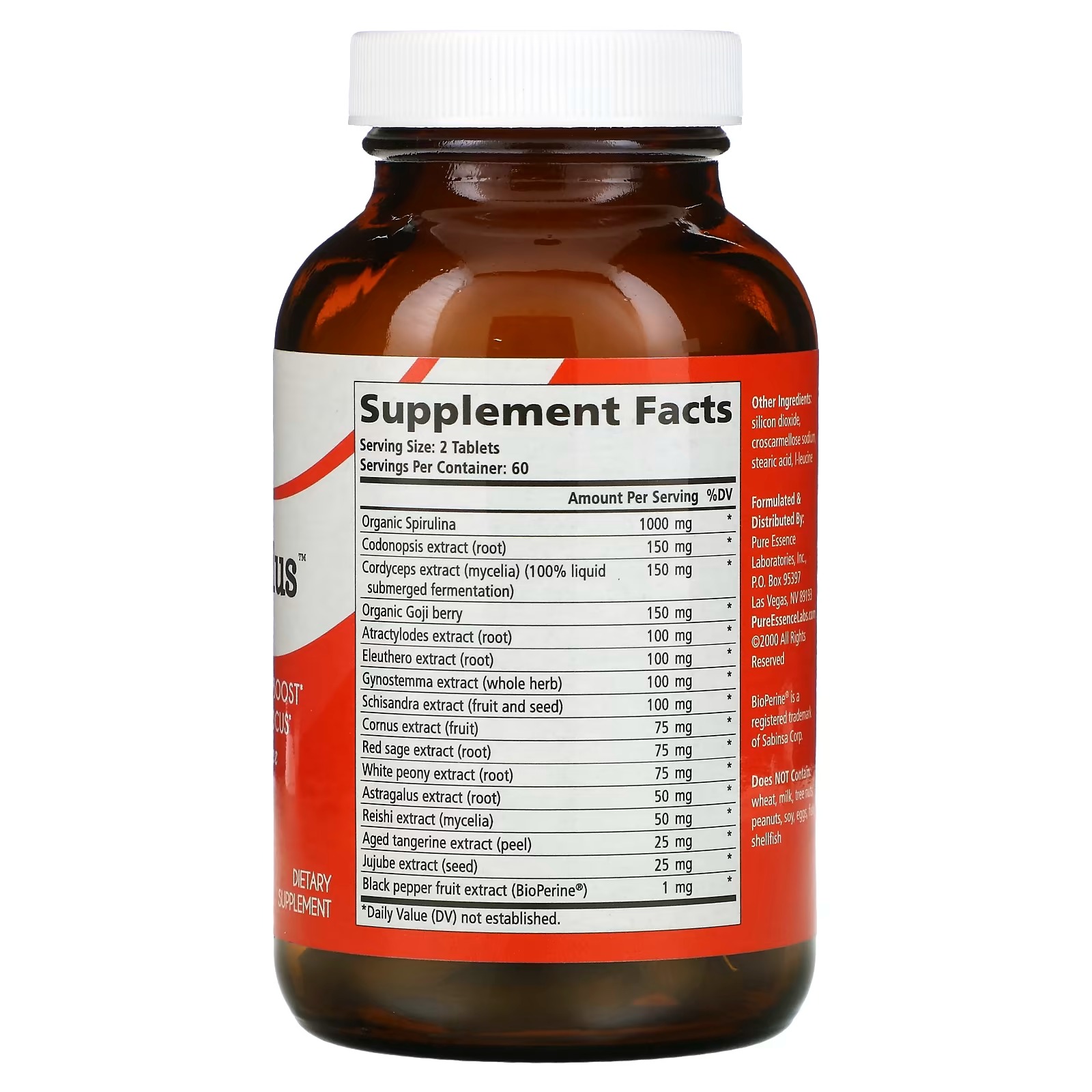 Pure Essence, EnergyPlus, 120 Tablets1