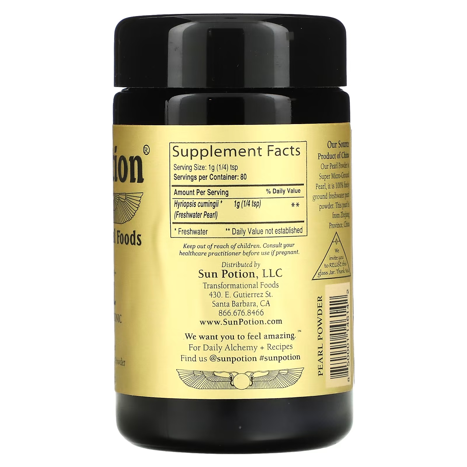 Sun Potion, Di Tao Pearl Powder, 2.8 oz (80 g)_1